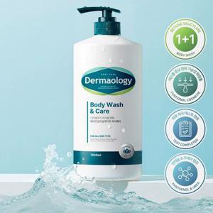 1+1 더마올로지 베타인살리실레이트 등드름 대용량 바디워시 1L 퍼퓸 향기좋은 바디클렌져 바디샤워