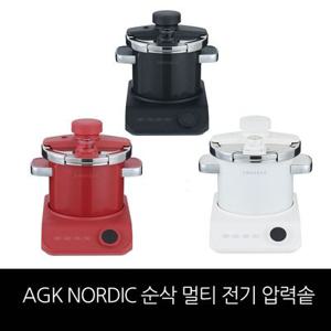 AGK 순삭 멀티 전기 압력솥 풀세트 (멀티내솥망+유리뚜껑 포함)