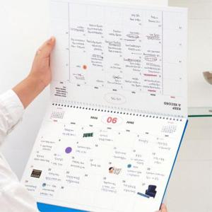 2026년 대형탁상달력 스케쥴작성 메모 데스크캘린더 diy달력