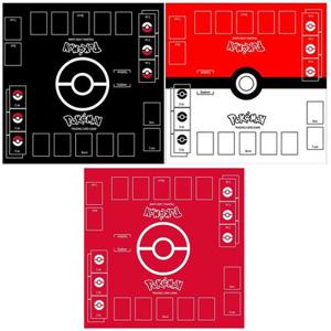 포켓몬카드 게임판 2인용 플레이 매트 고무 매트 1개_c