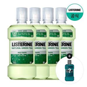 [APP전용] 리스테린 구강청결제 750ml 4개입 +(증)쿨민트250ml