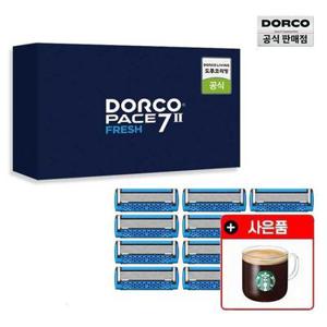 도루코 페이스7II 프레쉬 12입 면도날세트 + 증정 스타벅스 기프티콘