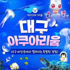 (문자발송/구매후1시간후사용) 대구 아쿠아리움 입장권+위시캣 관람패키지(2월)