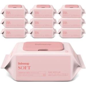 무료배송 베베숲 소프트 아기물티슈 80매 x 10팩 물티슈 엠보싱 캡형 코스트코
