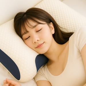 [APP전용] 1+1 슬립온 경추베개 인체공학 기능성 베개