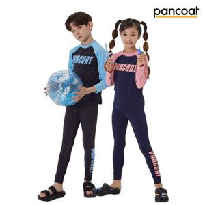 팬콧 아동용 초등학생 키즈 수영복 래쉬가드 상하세트 RKCO23BR04