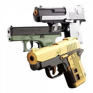 UB 탄피 배출 어린이 장난감 권총 자동장전 미니 콜트 M1911 너프건 블랙