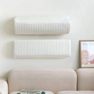 60수 고밀도 순면 템바 누빔 스판 벽걸이형 에어컨커버 (삼각, 사각)