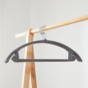 미끄러지지 않는 어깨뿔방지 니트옷걸이 5P세트 그레이