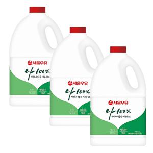 서울우유 나100% 냉장우유 2300mlx3개