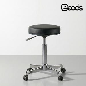 GK 210 진찰용 기본형 의자 병원 진료실 약국 네일샵 미용 보조 국산 원형 바퀴의자