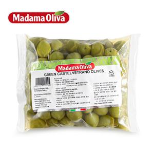 냉장 피티드 그린카스텔 베트라노 올리브 800g X 1개