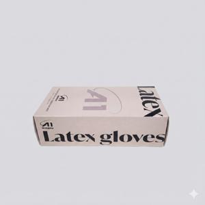 A1 라텍스장갑 의료용 진료용 식품용 요리용 일회용 고무 아이보리 장갑 200매