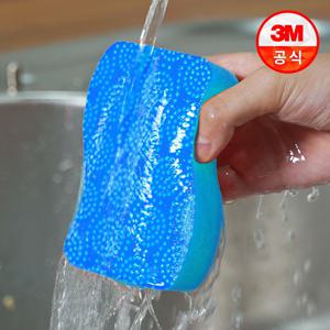 스카치브라이트 도트수세미 스크래치방지/강력세척 12개(2+2입x3개)