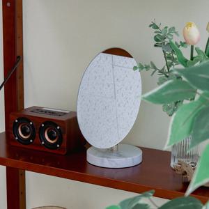 마블 탁상 거울 (원형)