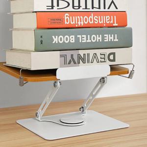 회전형 독서대 책받침대 노트북 높이조절 원목 독서 책상 튼튼한 필기대