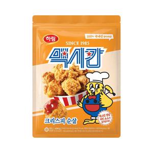 맥시칸 순살치킨 1.2kg 대용량팩 (크리스피 600g+핫크리스피 600g)