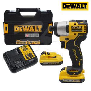 DCF801D2 충전 임팩트 드라이버 12V MAX 2.0Ah*2개