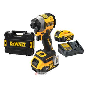 DCF850P2A 임팩트드라이버 20V 5.0.Ah 2개 브러쉬리스 컴팩트 짧은헤드