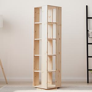 예루 5단 회전책꽂이 회전형책장 회전식 원형 만화책