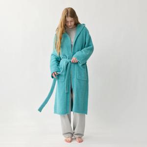 메럴드 여성 수면 로브 가운 잠옷 커플 홈웨어 파자마 남녀공용 나이트 샤워 긴팔