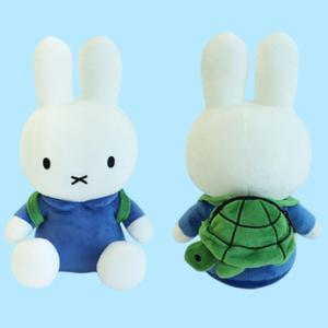 거북이 가방 맨 미피 인형 블루 큰 대형 토끼 애착 수면 선물 굿즈 캐릭터 인형 25cm