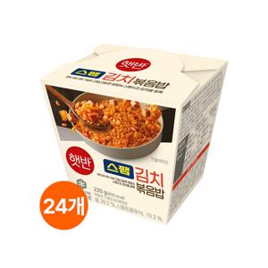 햇반 스팸김치볶음밥 220g(컵)*24개