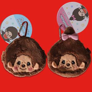 몬치치 인형 키링 지갑 파우치 동전지갑 정품 베이비 캐릭터 얼굴 미니 (몬치치짱)