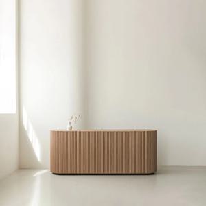 베네 모듈 거실장 TV다이 라운드 세트 2 (3p)