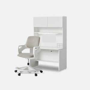 티오 일자책상세트 Full Package (5단 1200, 깊이 60cm)