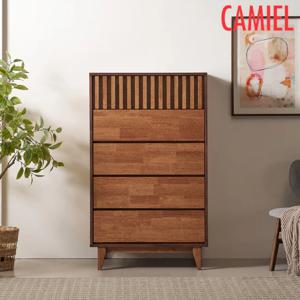 마렌2 고무나무 딥월넛 800 템바 5단서랍장(GO_TE0096)