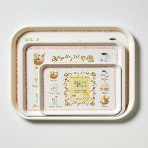 해피니스 멜라민 쟁반 가볍게 쓰는 데일리 서빙