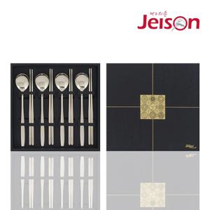 고궁골드수저 4인세트 스테인리스 고급 수저세트 선물용 프리미엄 주방식기 선물