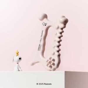 스누피 국산 괄사 세라믹 윤곽관리 붓기케어 마사지 디톡괄사 FF-21