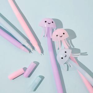 다꾸 캐릭터 볼펜 말랑한 해파리 볼펜 세트