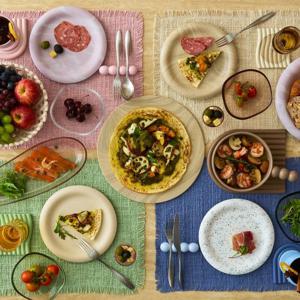 [해외] 몽돌 뭉툭 스톤웨어 플레이트 접시 S