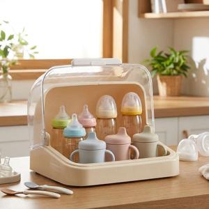 주방 맘마존 멀티박스 뚜껑 이유식기보관함 컵 젖병건조대 브레드박스