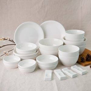 [리퍼] 크림화이트 4인 한식기세트 24P