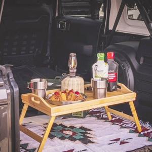 접이식 우드 테이블 캠핑 차박 미니 좌식 피크닉