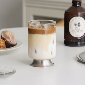 언더 스텐 고블렛잔 350ml  빈티지 유리컵 와인잔 홈파티 글라스