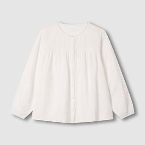 여 이중지 패턴 파자마 셔츠 (3 sizes)(2 colors)