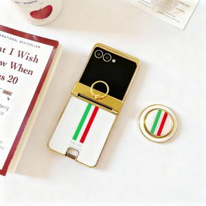 갤럭시 Z플립7 6 5케이스 카드 맥세이프 명품 그립톡 힌지보호 풀커버 링