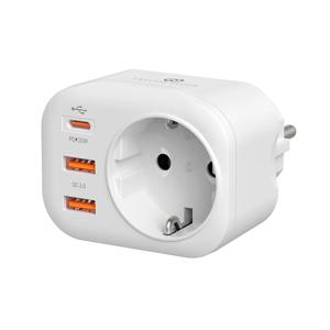 USB C타입 3포트 멀티포트 멀티탭 콘센트 1구