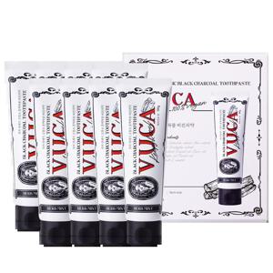 비건 클래식 블랙 차콜 치약 허브민트향 110g 8개