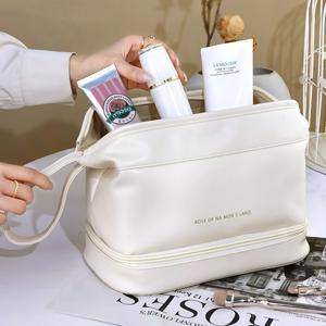 2단 화장품 파우치 여행용 대용량 메이크업 가방 4colors