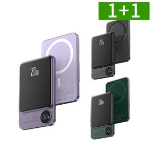 1+1 PD 22.5W 고속충전 C타입 맥세이프 무선 보조배터리 5000mah