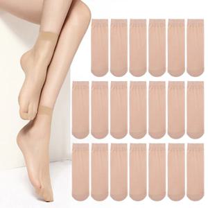 여성용 베이직 발목 스타킹 20켤레