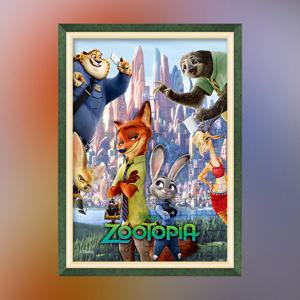 주토피아 직소퍼즐 액자세트 500피스 디즈니