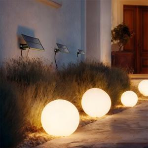 태양광등 문주등 태양열 정원등 LED 잔디등 마당 전원주택 야외 경관 조명 오로라볼