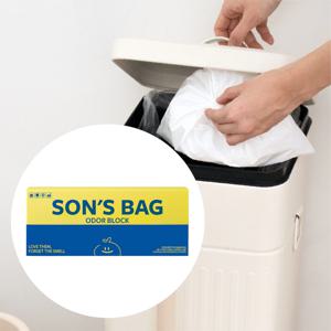 쏜쓰백 냄새차단 무향 배변봉투 기저귀 강아지 고양이